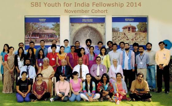 SBI Youth for India fellows- Batch of November